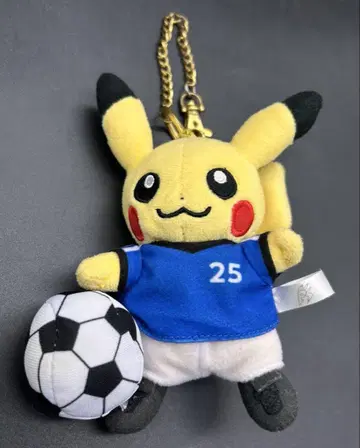 포켓몬 센터 피카츄 마스코트 축구 코스프레 봉제 인형
