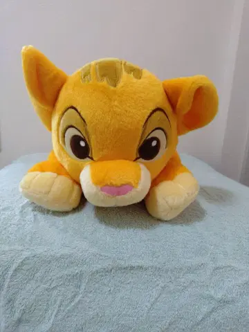 라이온 킹 심바 기가 점보 누워 있는 봉제 인형 봉제 인형
