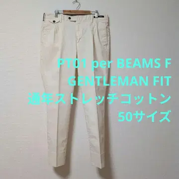 PT01 per BEAMS F 젠틀맨 핏 연중무휴 코튼 50