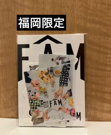 timelesz 타임리스 FAM 투어 굿즈 스티커 세트 후쿠오카 한정판