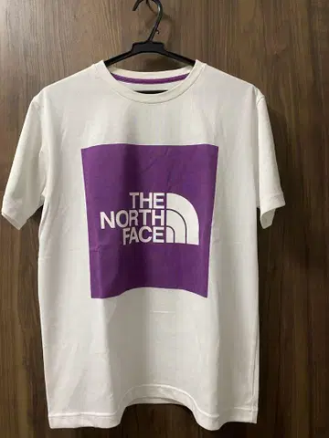 THE NORTH FACE 티셔츠 화이트/퍼플