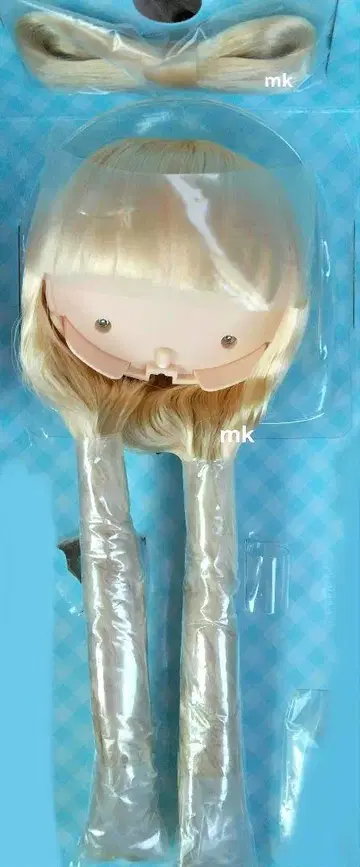 새상품 두피 리본형 가발 파이팅 밀크 사랑해 네오 브라이스 머리카락