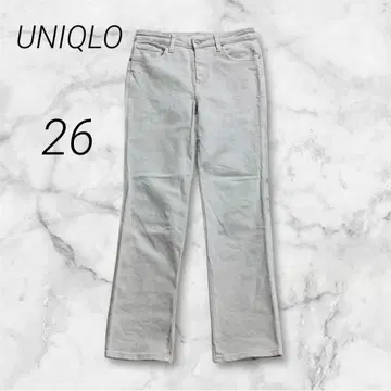 유니클로 UNIQLO 데님 청바지 스트레치 앵클 청바지 슬림