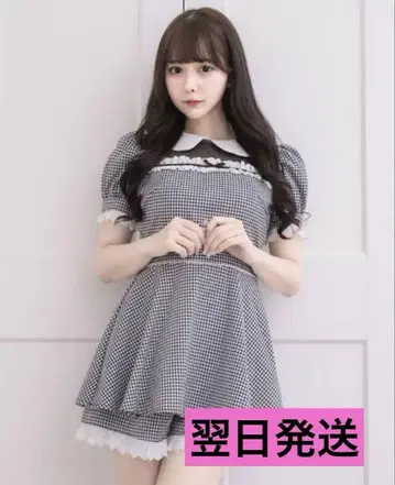 pium 코튼 프릴 도리 셋업