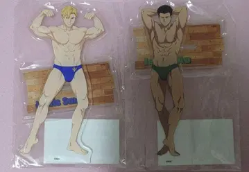 용기 폭발 번 브레이버 번 복권 밤 바디 빌 B상 아크릴 스탠드 2종
