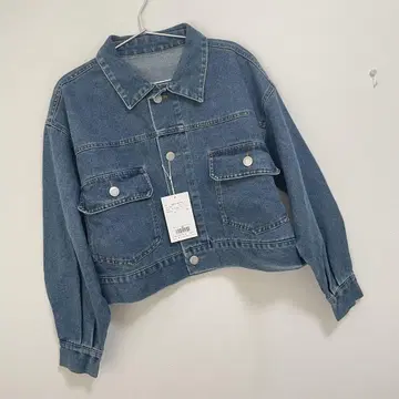 앤트마리스 오버 사이즈 루즈 데님 자켓