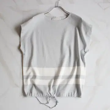 BEARDSLEY 프렌치 니트 F 사이즈 블루 워셔블