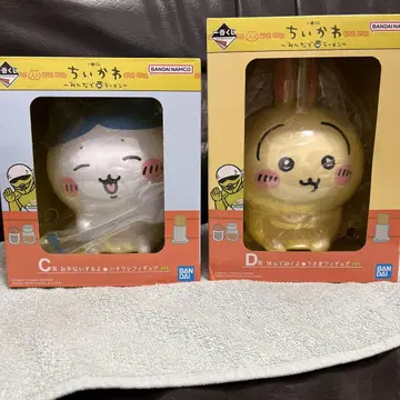 치이카와 (먼작귀) 제일복권 모두 함께 라면 C상 D상 피규어