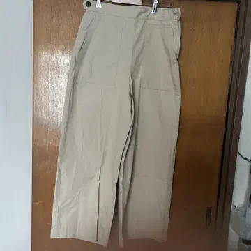 맥피 와이드 코튼 팬츠 가로 지퍼 새 상품과 같은 타입 판매 중 M