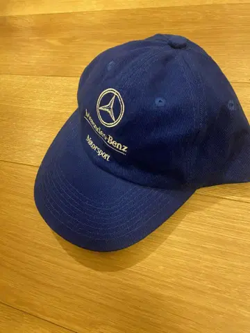 미사용 새상품 메르세데스 벤츠 자수 로고 캡