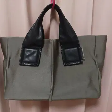 kawa kawa 토트백 그레이 블랙