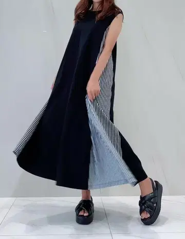 selva secreta 신상 side stripe Aline dress