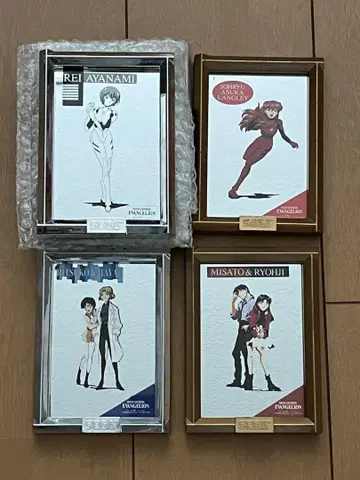 에반게리온 펍 거울 4종