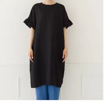 시원한 프릴 린넨 원피스