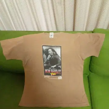 90년대 USA제 BOB MARLEY 프린트 티셔츠
