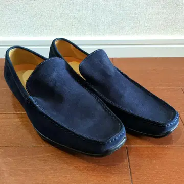 리걸 클럽 네이비 스웨이드 로퍼 25.5cm