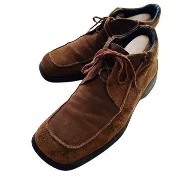 ermeneglido zegna 비즈니스 슈즈 브라운 스웨이드