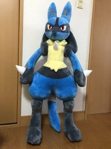 포켓몬 루카리오 등신대 봉제 인형