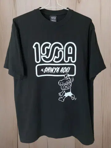 100athletic 아오키 신야 콜라보 티셔츠 우노 카오루 종합격투기