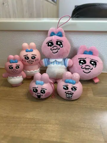 빤쮸토끼 봉제 인형 굿즈 세트