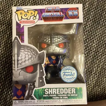 미사용 Funko Pop! 1636 SHREDDER 피규어 터틀즈