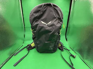 SALEWA 경량 백팩 그레이/형광 노랑