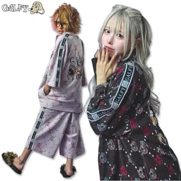 가루피 GALFY 마개조 문양 SETUP 화이트 핑크 중형견 L 사이즈