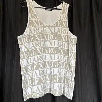 XLARGE 로고 프린트 탱크탑 S