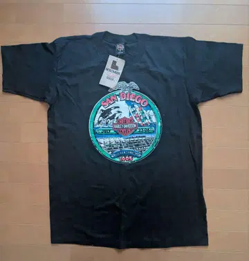 90s 할리데이비슨 샌디에고 티셔츠 L
