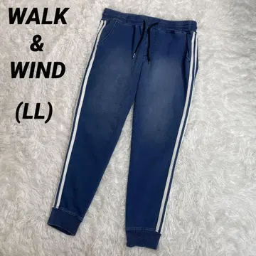 WALK&WIND 사이드 라인 조거 팬츠 빅 사이즈 LL XL