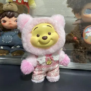 toptoy 곰돌이 푸 봉제 인형 피규어 해외 디즈니 핑크