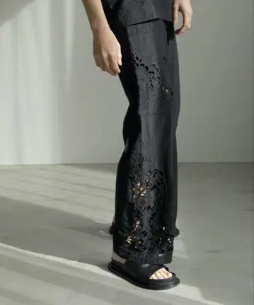 안누크 Cutwork Lace Pants 사이즈 36