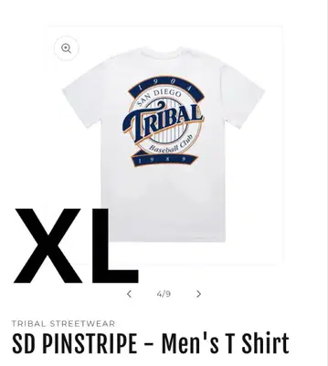 TRIBAL SD PINSTRIPE - 남성용 티셔츠