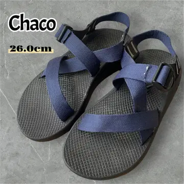 Chaco 차코 샌들 스포츠 샌들 밴딩 샌들 블루 26.0