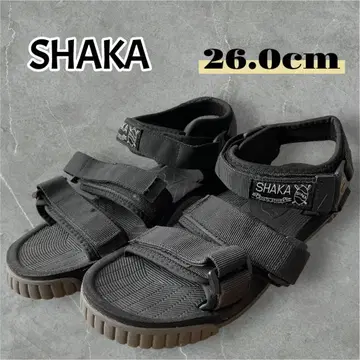 SHAKA 샤카 스포츠 샌들 블랙 26.0cm 스포츠 샌들