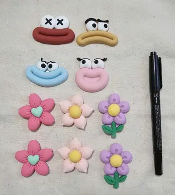 마그넷 얼굴 꽃