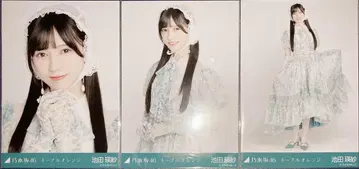 노기자카46 브로마이드 네이블 오렌지 이케다 에이사 컴프