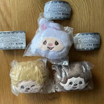 캡슐 토이 몬치치 군 치무탄 페이 페이스 봉제 인형