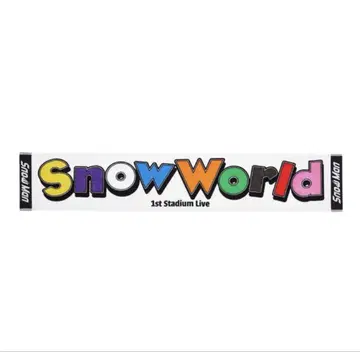 Snow Man 1st Stadium SnowWorld 타월 하자품