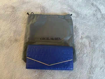 CECIL McBEE 파랑 장지갑