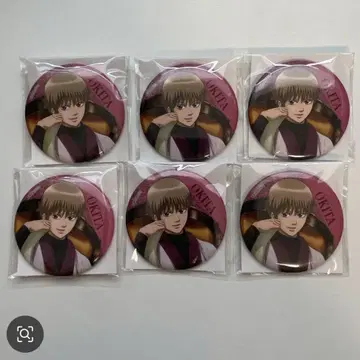은혼 오키타 독서 캔뱃지 6종 세트