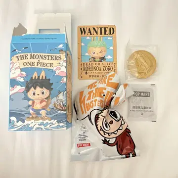 POP MART THE MONSTERS 원피스 로로노아 조로