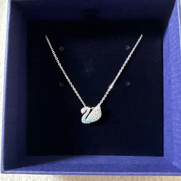 목걸이 스와로브스키 Swarovski 블루 스완 5512094