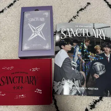TXT Sanctuary 앨범 3 형태 세트