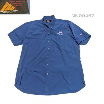 90s PEPSI 반팔 셔츠 워크 셔츠