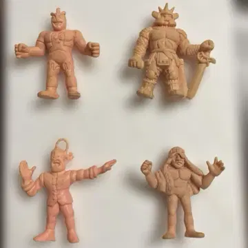 근육맨 지우개 캐나다맨 블랙 킹 라면맨 시크