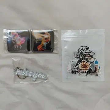 미스칠 씰 캔 배지 키링
