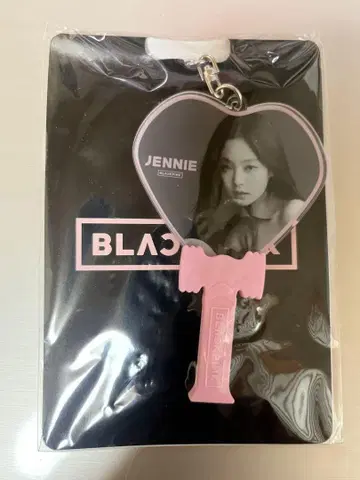 BLACKPINK 제니 미니어처 부채 키링 미사용 미개봉