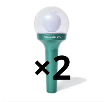 2개 세트 미세스 그린 애플 응원봉 Mrs. GREEN APPLE