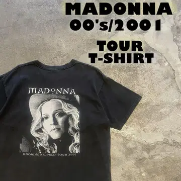 00's/2001 MADONNA 마돈나 투어 음악 티셔츠